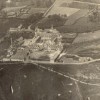 1918 Vue aérienne de l'abbaye au début de l'offensive allemande