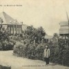 Vers 1900, la "nouvelle école" près de la villa, et le "moulin des pauvres"