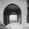 1950 le portail vu de l'intérieur avec la nouvelle hotellerie