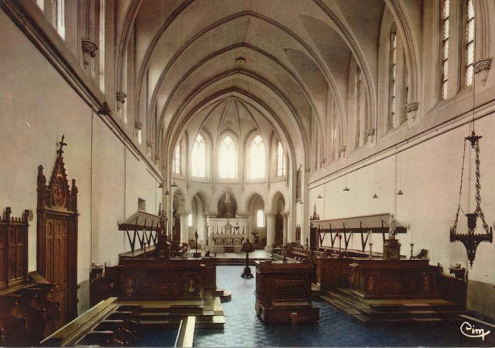 L'Eglise abbatiale en 1960